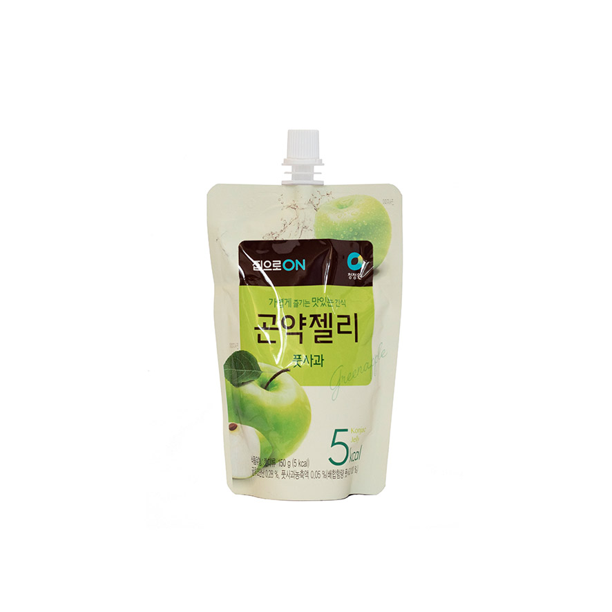 KR CJW Konjac Jelly Apple 150g | 韩国 健康低糖低卡蒟蒻果冻 苹果 150ml