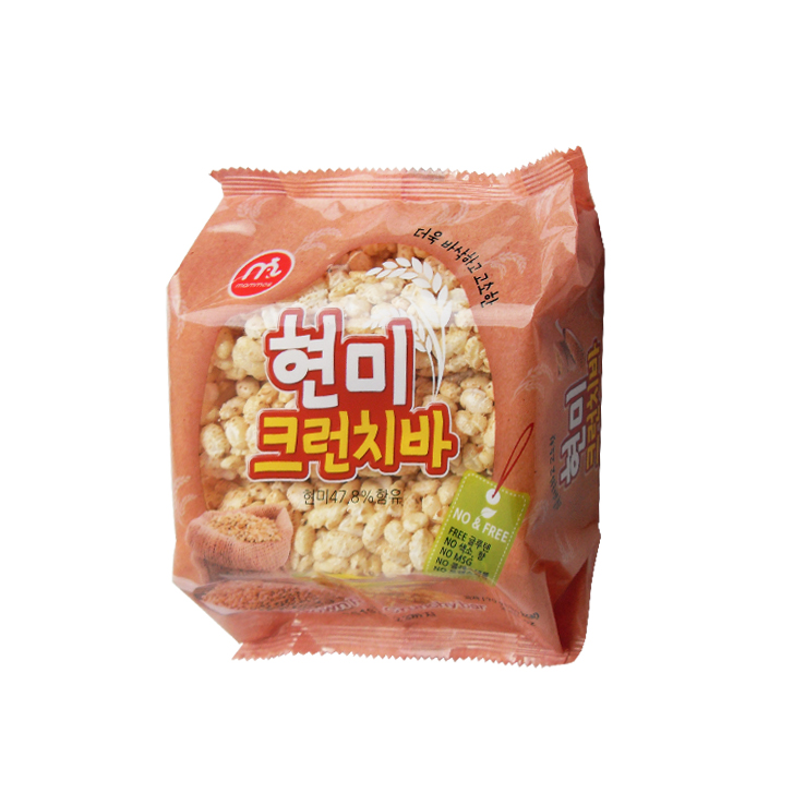 韩国 米通 糙米 70g | Mammos Rice Crackers-Brown Rice 70g