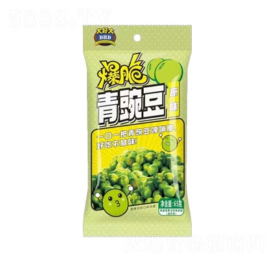 DHD Pea Snack Original Flavor 80g | 大好大 爆脆青豌豆 原味 80g