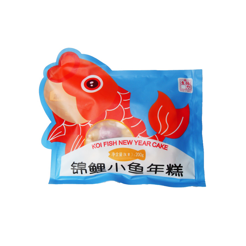 张力生 锦鲤小鱼年糕 200g | CLS Koi Fish Shaped Rice Cake 200g