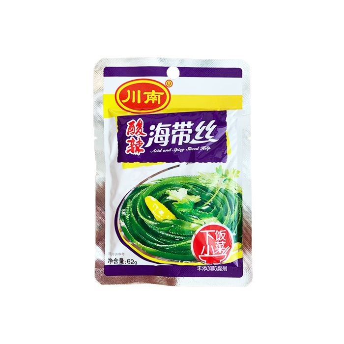 川南 海带丝 麻辣味 81g | ChuanNan Sliced Kelp Spicy Flavor 81g