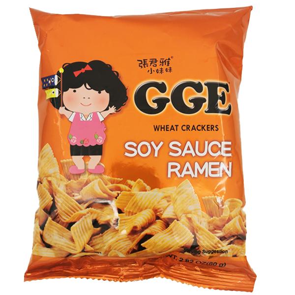 TW GGE Soy Sauce Ramen 80g | 张君雅小妹妹 酱烧拉面饼 80g