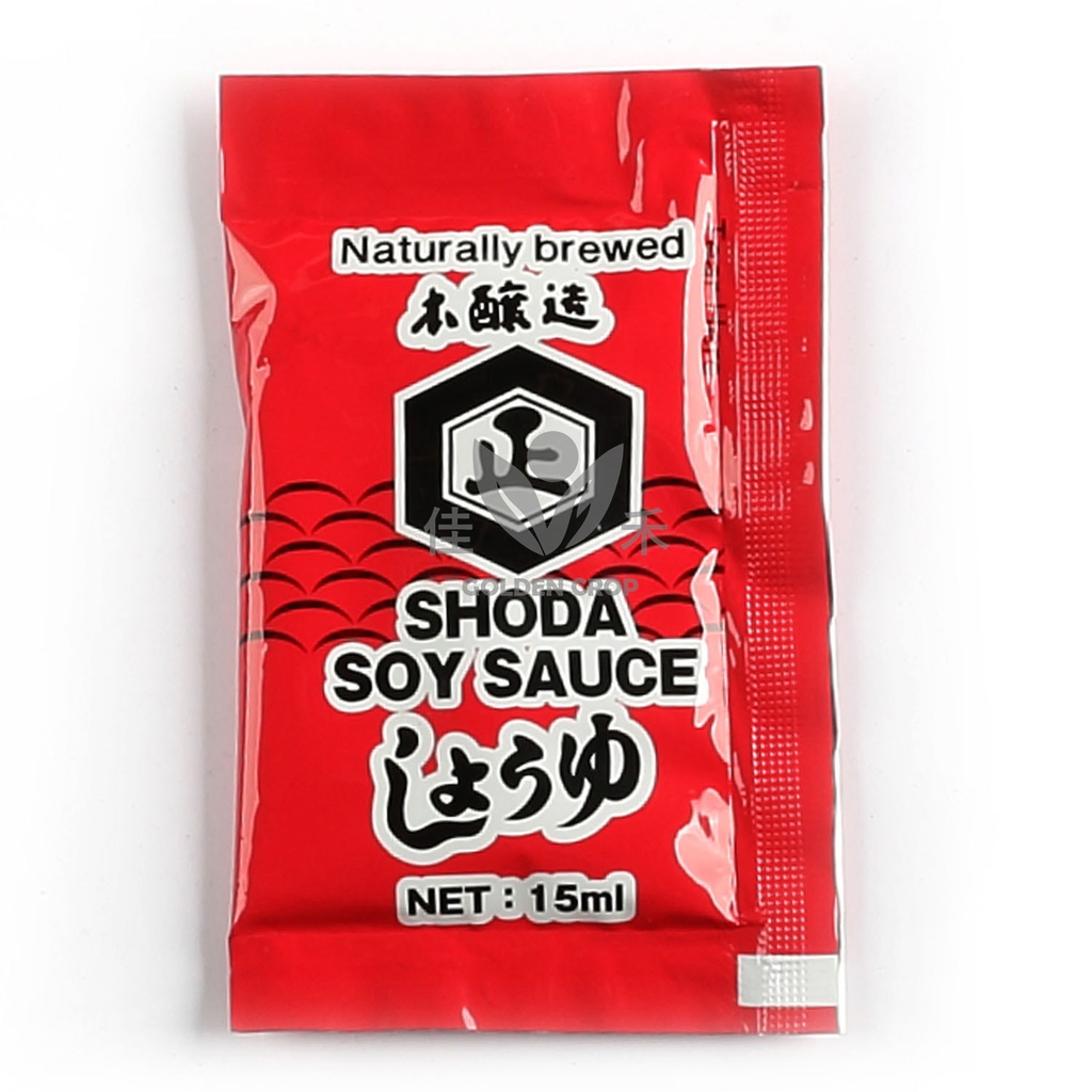 正字牌 外卖酱油 15ml*500小包/箱 | Shoda Soy Sauce for Take Away 15ml*500
