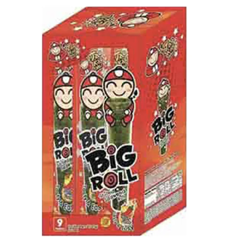 泰国小老板 海苔大卷 微辣味 3g*9/盒 | TAOKAENOI Big Roll Hot&Spicy Flavor 3g*9/unit 