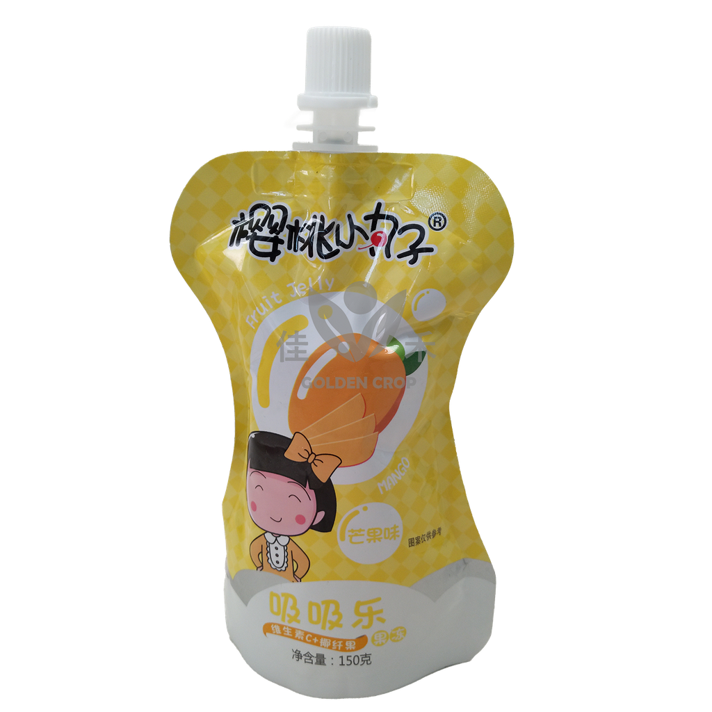 CMC Pudding Drink Mango Flavor 150g | 吸吸乐 布丁 芒果味 150g