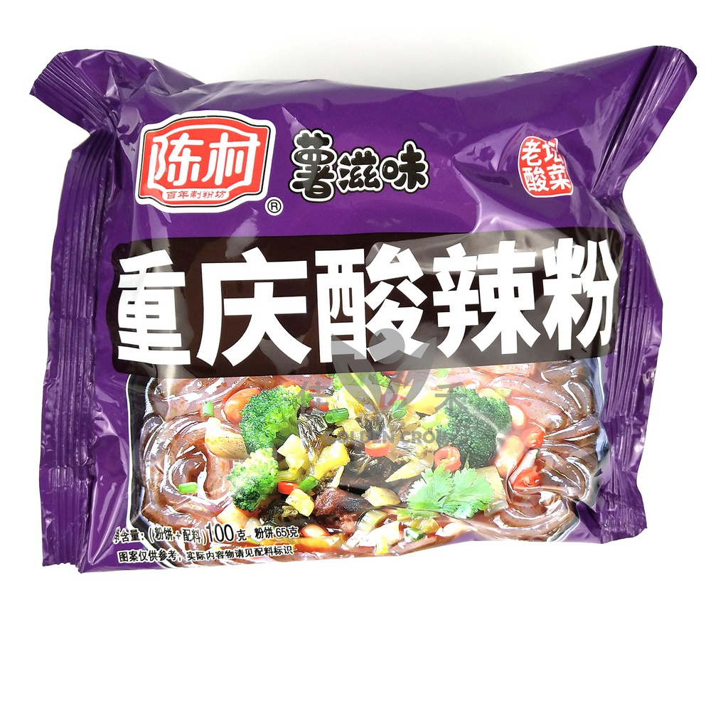 陈村 酸辣粉 老坛酸菜 100g | CC Hot & Sour Noodles Sauerkraut flavor 100g