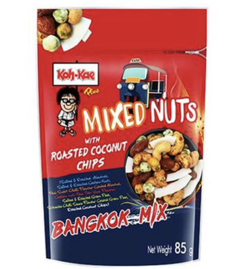 KOH-KAE Mixed Nuts Bangkok Mix Flav. 85g | KOHKAE 混合坚果 曼谷混合味 85g