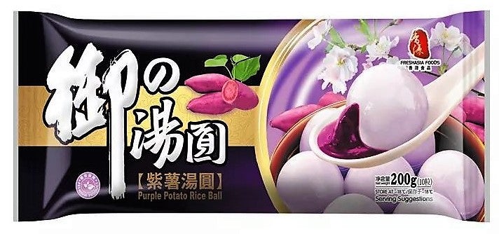 TCT 汤圆 紫薯味 200g | TCT Rice Ball Sweet Purple Potato Flavor 200g