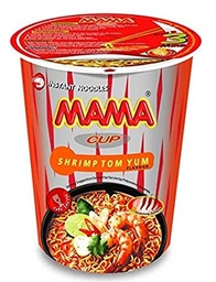 [64541] ASEA MAMA Instant Cup Noodle Shrimp Tom Yum 70g | 妈妈 即食杯面冬阴虾味 70g