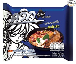 [30417] ASEA WAI WAI Tom Klong Flv Noodles 60g/PKT | WAI WAI 酸辣面 60g / pkt