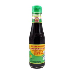 [40109] ASEA GOLDEN MOUNTAIN Seasoning Sauce 200ml | 金山 鲜酱油精 200ml