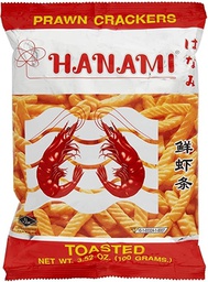 [25471] HANAMI 虾条 60g | ASEA HANAMI Prawn Crackers Toasted 60g