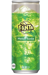 [60137] 芬达 瓜果味汽水 250ml | Fanta Melon Flav. 250ml