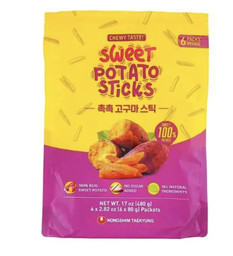 [67167] NONGSHIM Dried Sweet Potato Sticks 480g | 农心 红薯棒 480g 