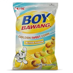 [26972] ASEA BOY BAWANG Cornick Sweet Butter Flavor 90g | BOY BAWANG 玉米零食 甜黄油味 90g