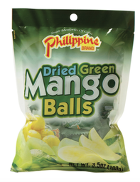 [60700] 菲律宾品牌 青芒果干球 100g | PHILIPPINE BRAND Dried Green Mango Ball 100g