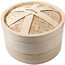 [70067] Bamboo Steamer (10 inch - 26cm) | 10寸-26cm 竹制蒸笼[2底1盖]