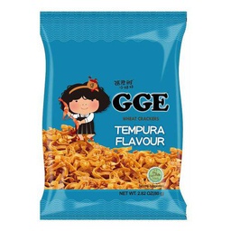 [61161] TW GGE Wheat Crackers Tempura Flavor 80g | 张君雅小妹妹 天妇罗味 碎面 80g