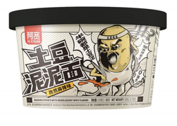 [30354] 阿宽 土豆泥泥面 麻辣味 105g | Akuan Potato Mud Noodle Spicy Flav. 105g